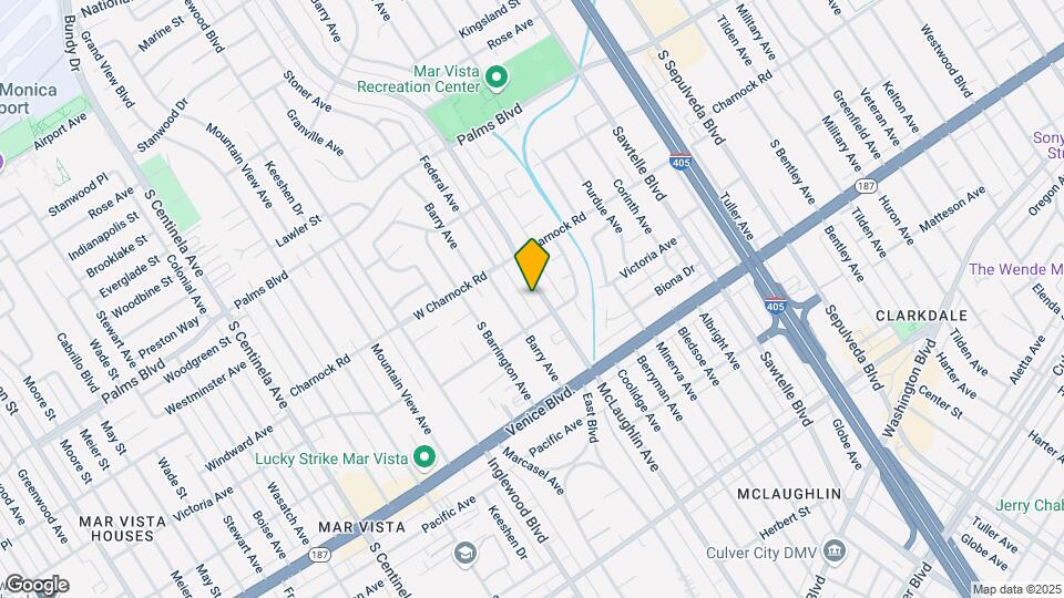 3655 McLaughlin Ave Mapa y Detalles de la Ubicación