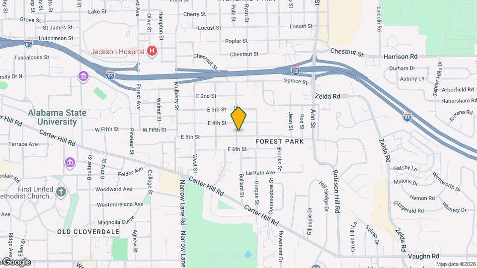 2301 E 5th St Map and Location Details