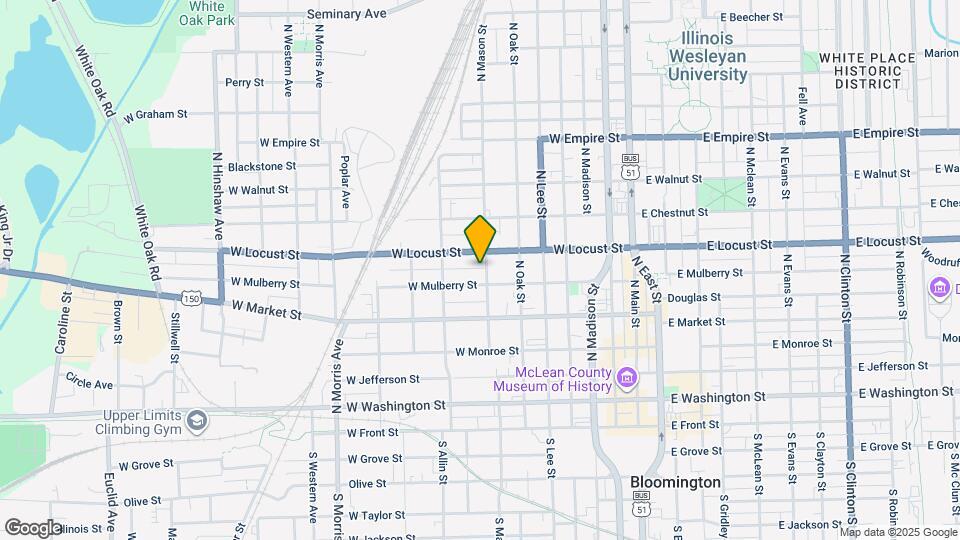 606 N Mason St Mapa y Detalles de la Ubicación