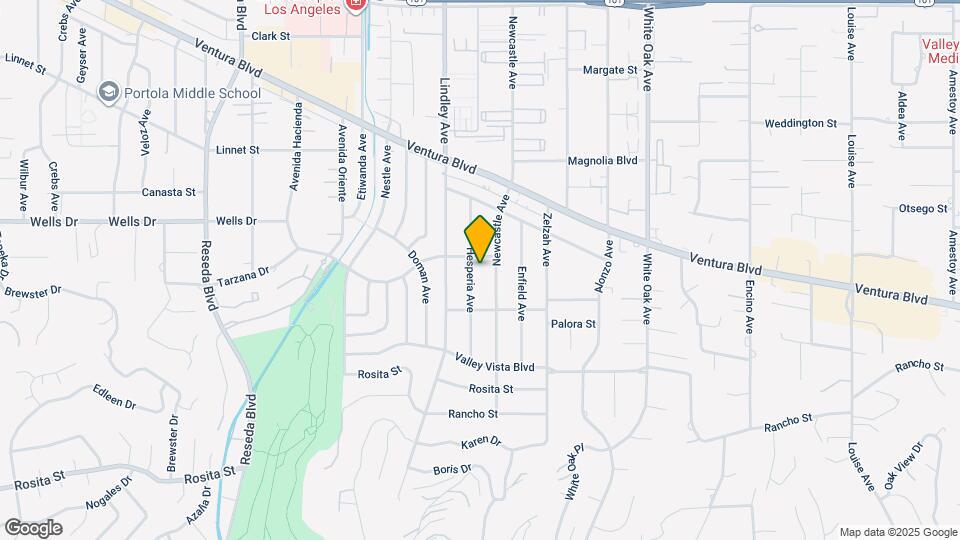 5048 Hesperia Ave Map and Location Details
