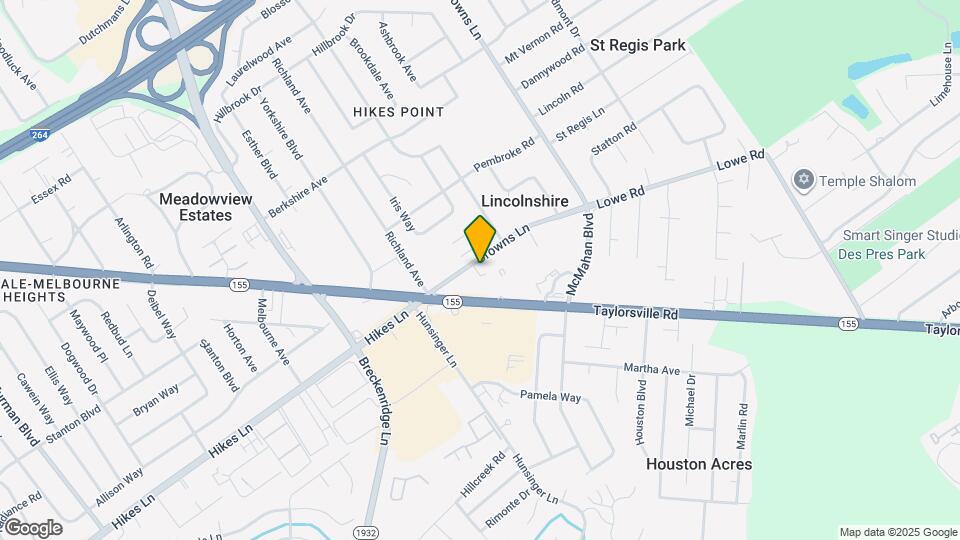 4118 Browns Ln Map and Location Details