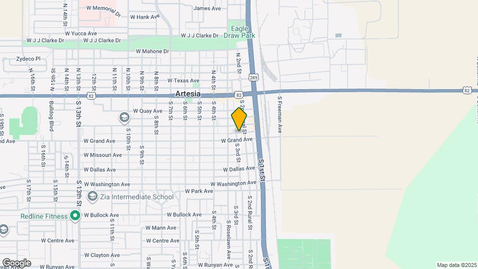 313 S 3rd St Map and Location Details