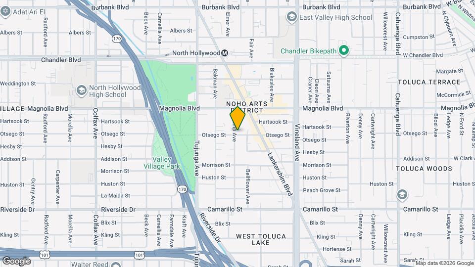 Las Casitas Apartments Map and Location Details