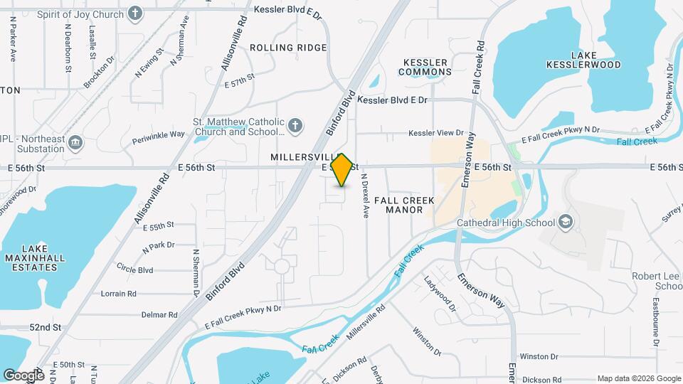 4311 Dahlia Ct Map and Location Details