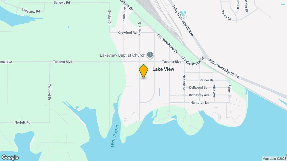 3233 Riviera St Map and Location Details