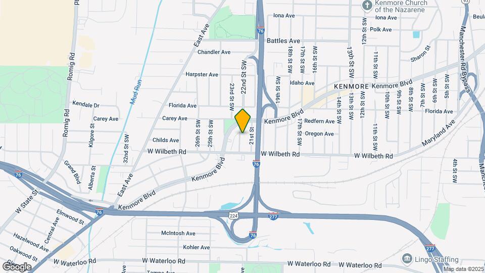 2319 22nd St SW Map and Location Details