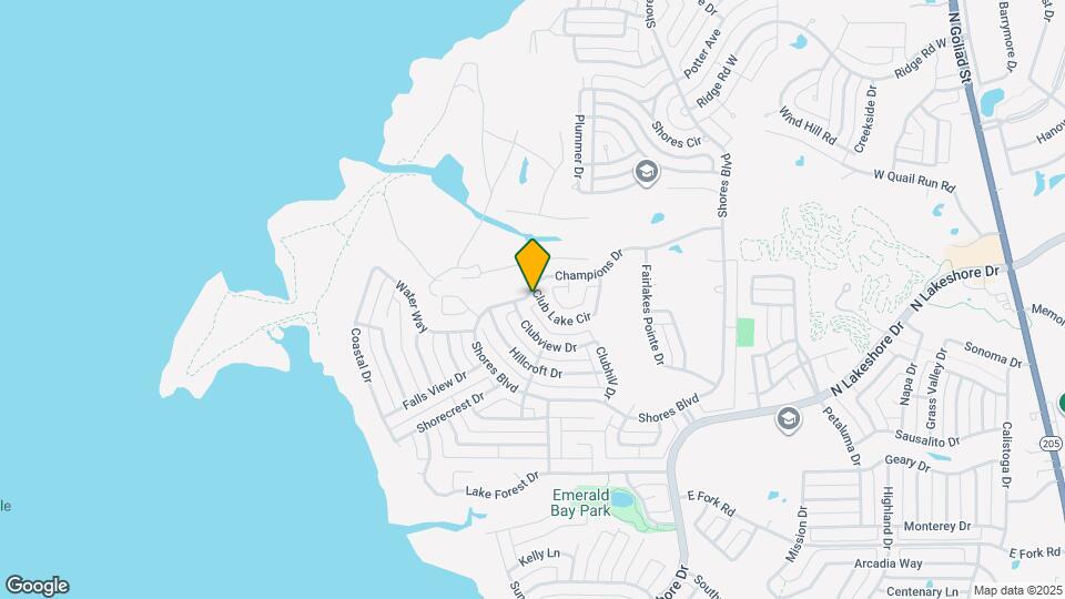 2085 Club Lake Cir Map and Location Details