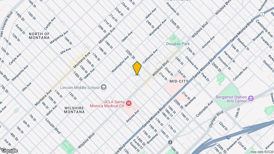 1122 19th St Map and Location Details