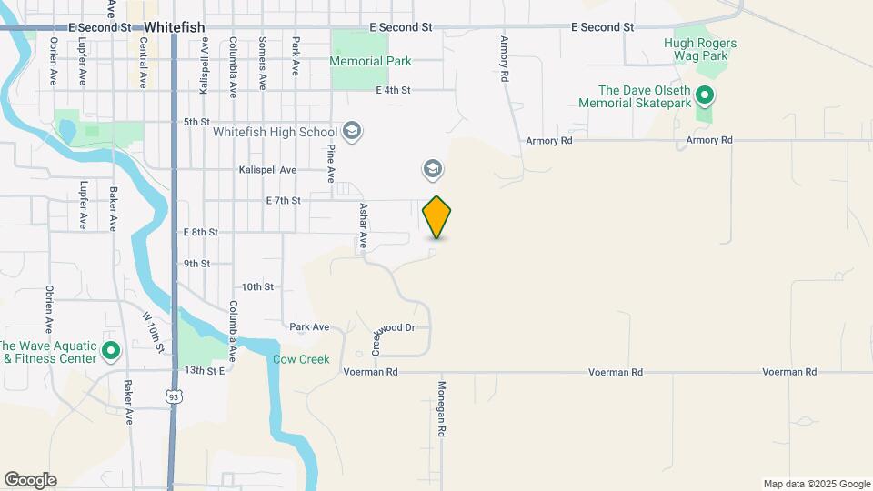 1005 Creekview Dr Map and Location Details