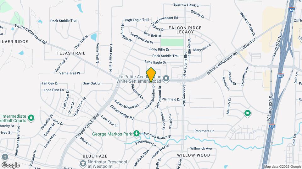104 Grand Meadow Dr Mapa y Detalles de la Ubicación