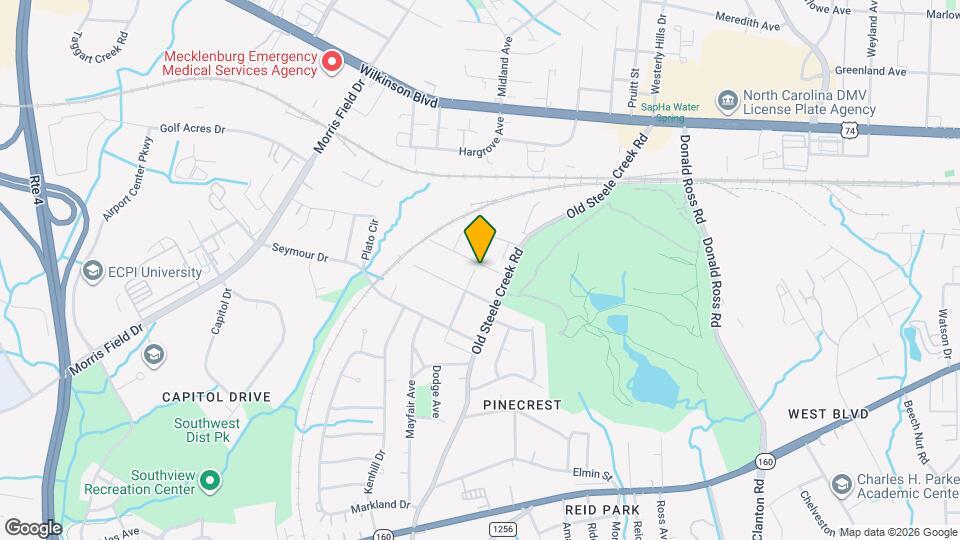 2735 Primrose Ave Mapa y Detalles de la Ubicación