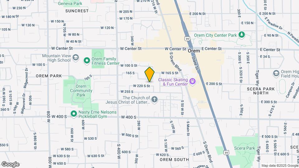 240 W 220 S St Map and Location Details