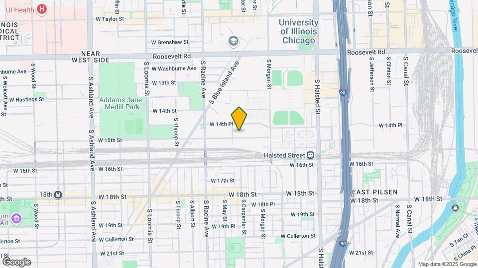 1070 W 15th St-Unit -208 Map and Location Details