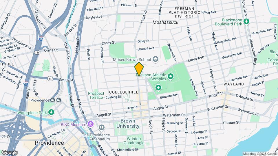 339-343 Thayer St Mapa y Detalles de la Ubicación