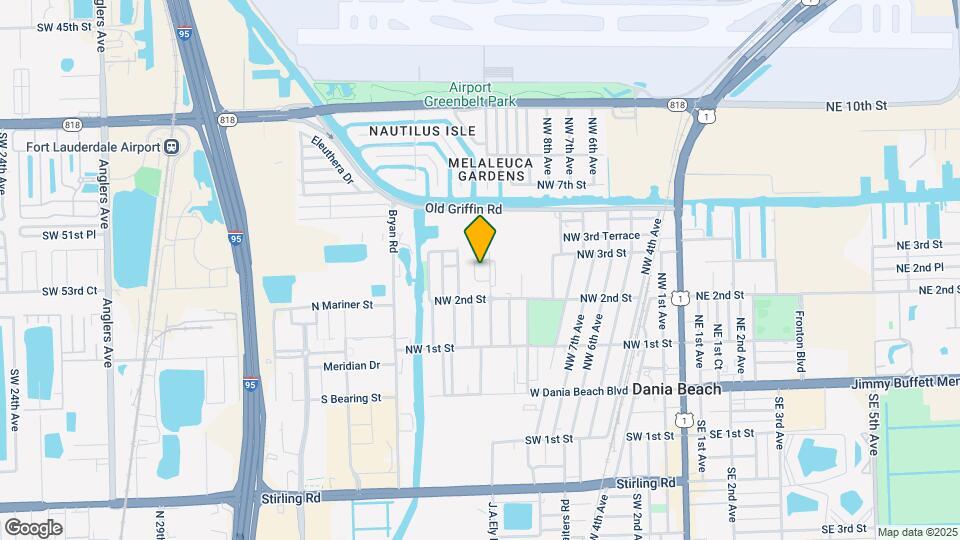 244 NW 12th Ct Map and Location Details