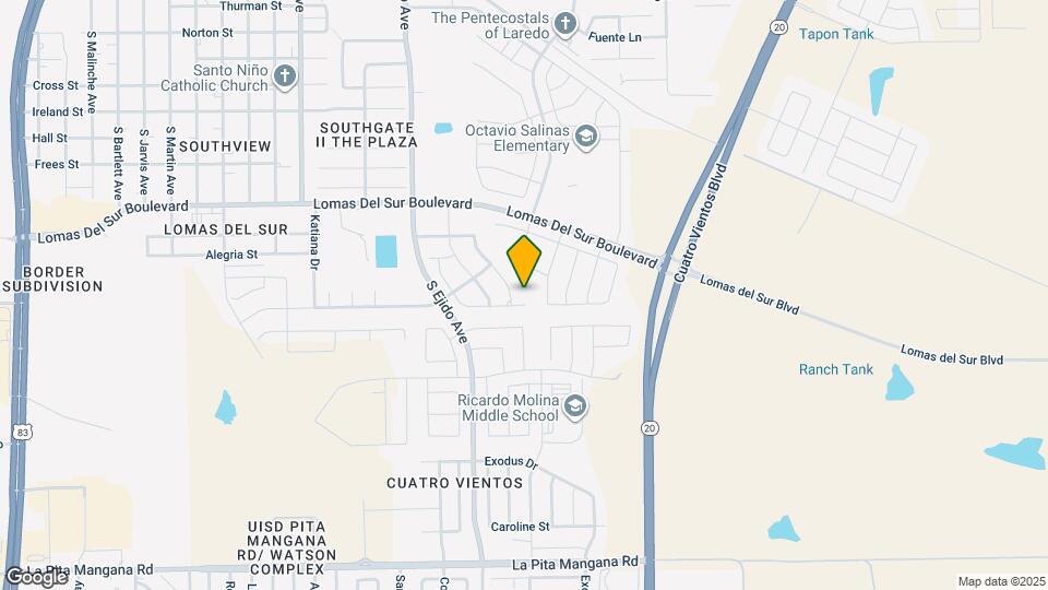 3821 Gregorio Lerma Dr Map and Location Details