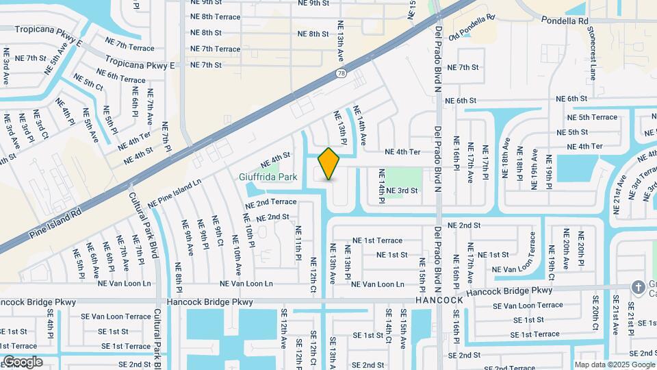 1218 NE 3rd St Map and Location Details