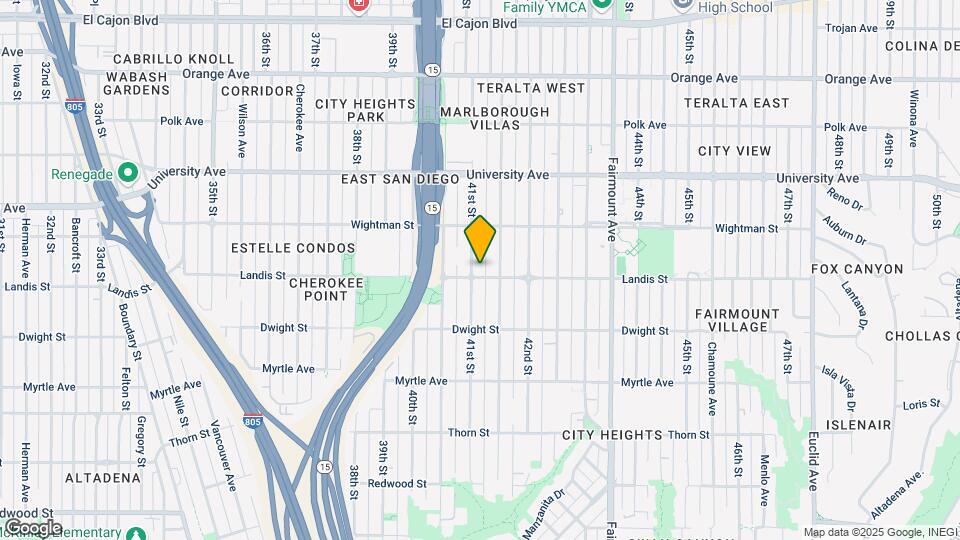 41st Apartments Map and Location Details