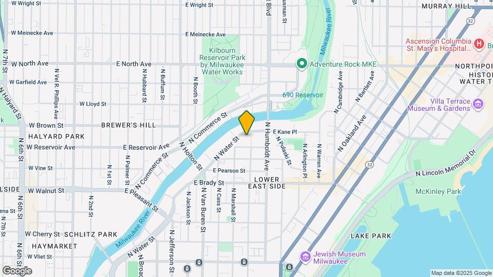 1873 N Astor St Map and Location Details