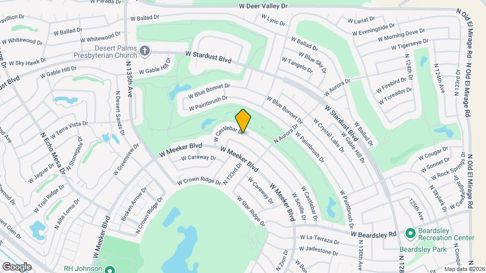 13135 W Castlebar Dr Map and Location Details