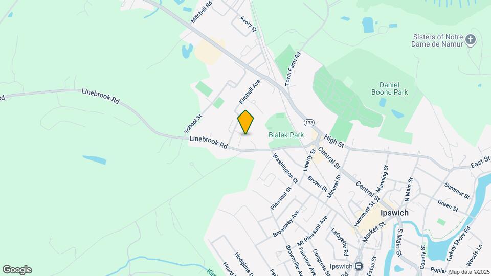 38 Kimball Ave Map and Location Details