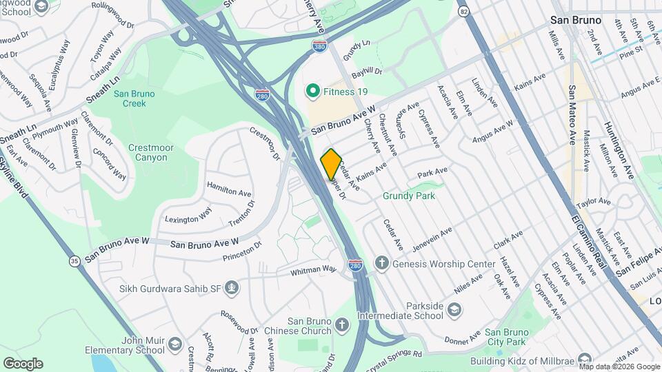 713 Pepper Dr Map and Location Details