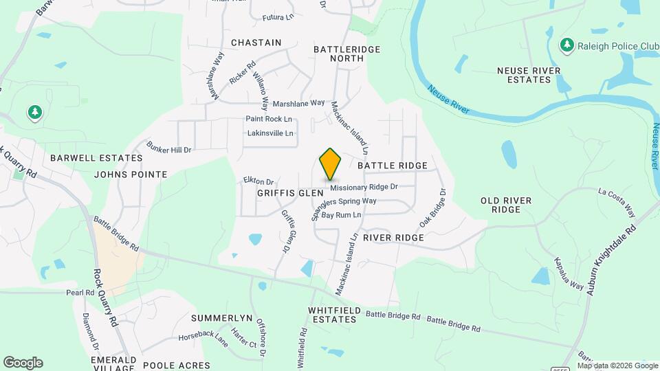 3729 Chancellorsville Ct Mapa y Detalles de la Ubicación