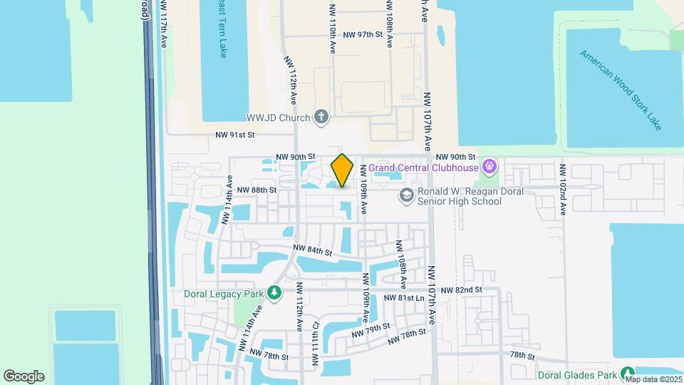10955 NW 87th Ln Map and Location Details
