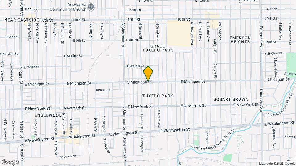 444 N Chester Ave Map and Location Details