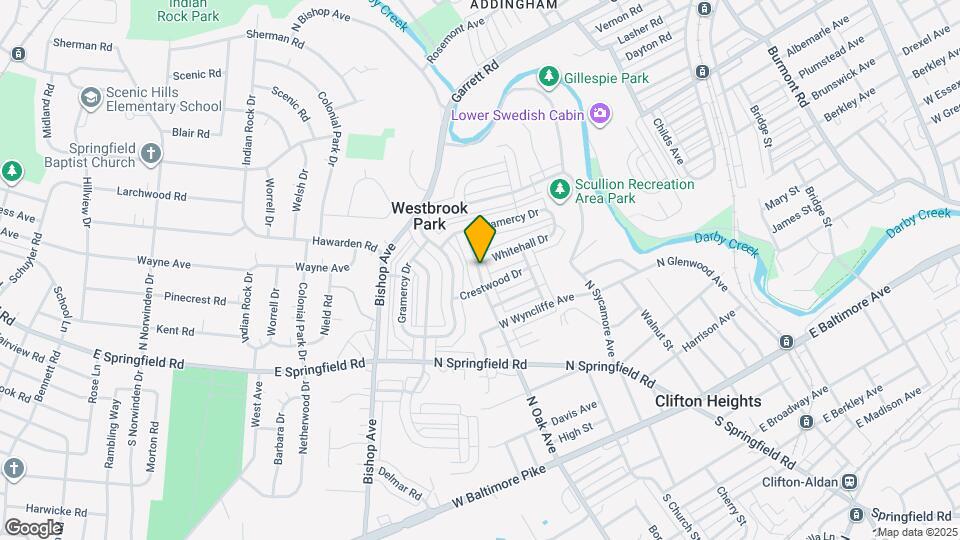 295 N Oak Ave Map and Location Details