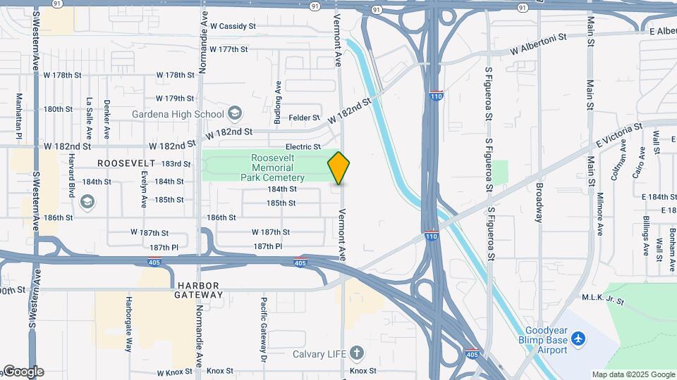 Harbor Gateway Apartments Map and Location Details