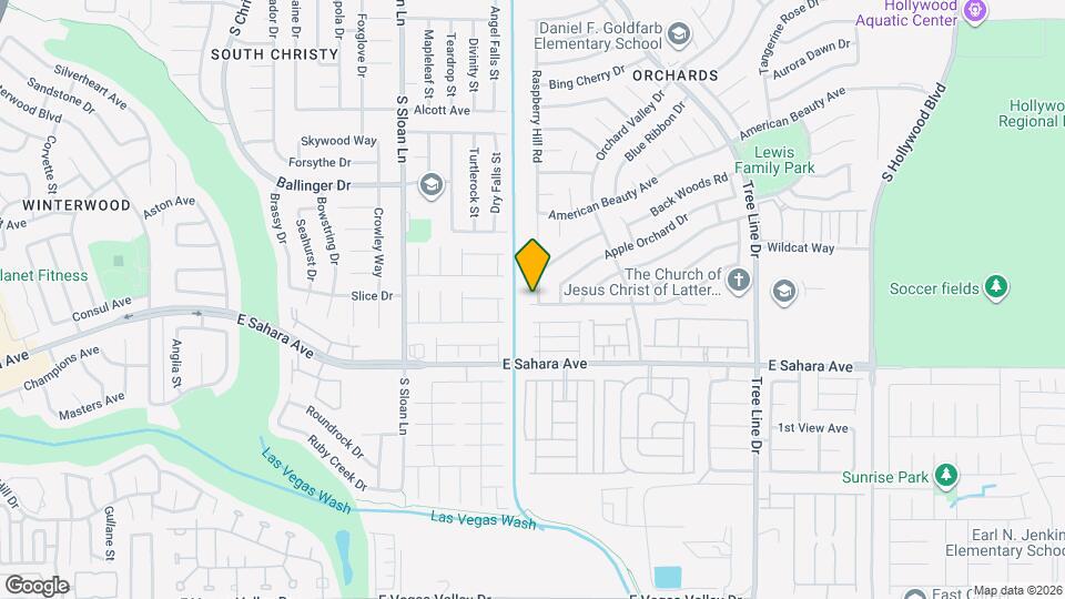 2321 Blackberry Valley Way Map and Location Details