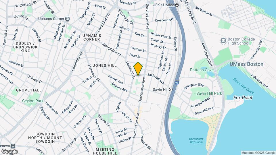 19 Dorr St, Unit C Map and Location Details