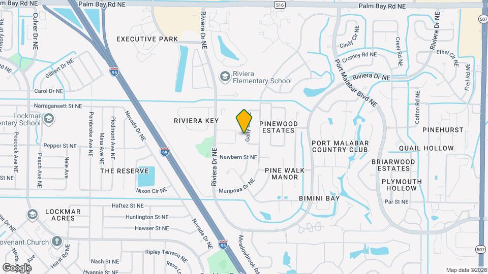 1066 Galty Cir NE Map and Location Details