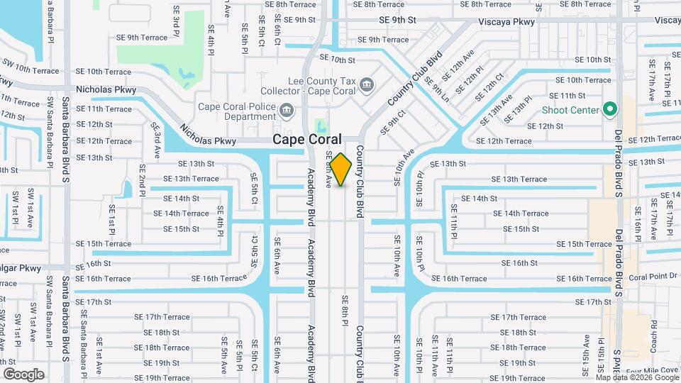 1326 SE 8th Pl Map and Location Details