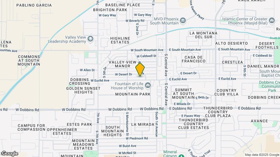 218 W Euclid Ave Map and Location Details