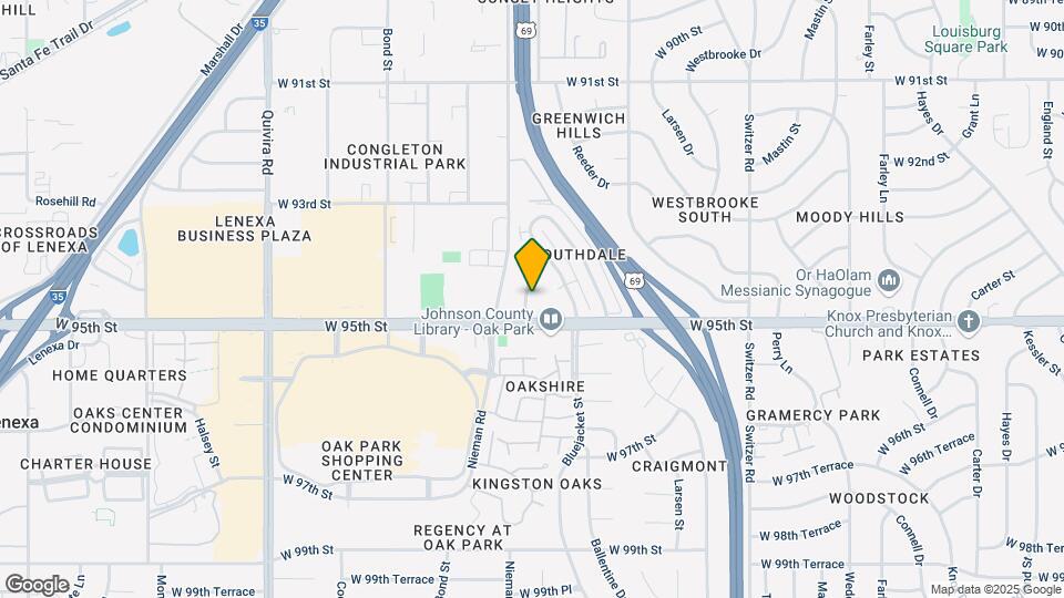 9419 Reeder Dr Map and Location Details