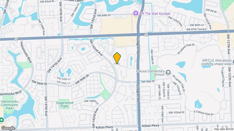 14148 SW 93rd Ln Map and Location Details