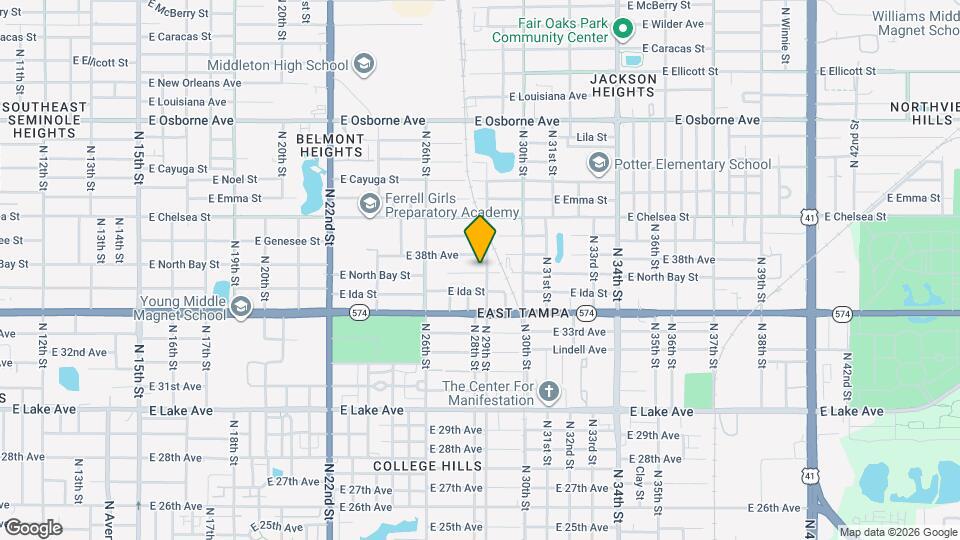4204 N 29th St Map and Location Details