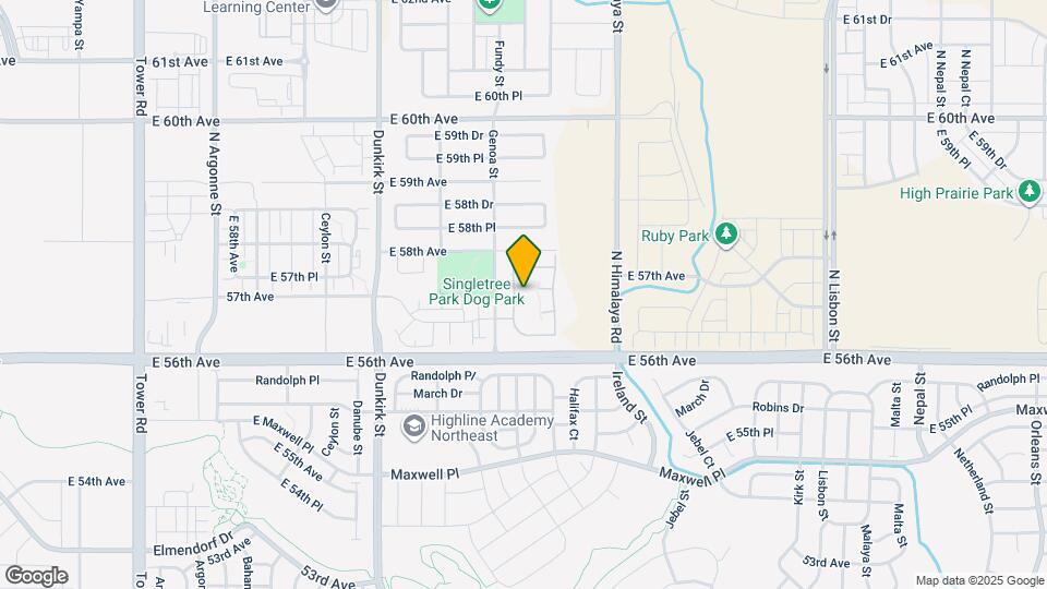 5726 N Genoa Way, Unit 10-106 Map and Location Details