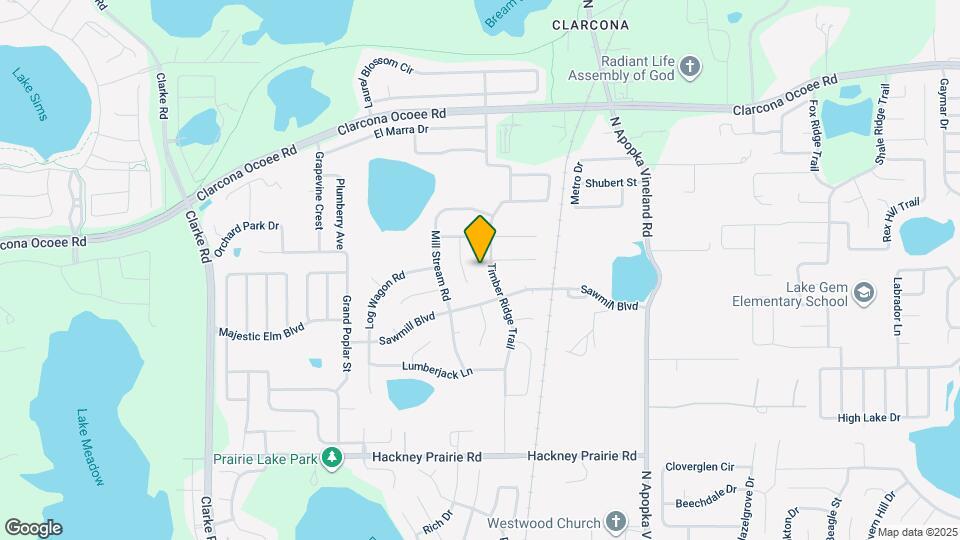 5130 Timber Ridge Trail Map and Location Details