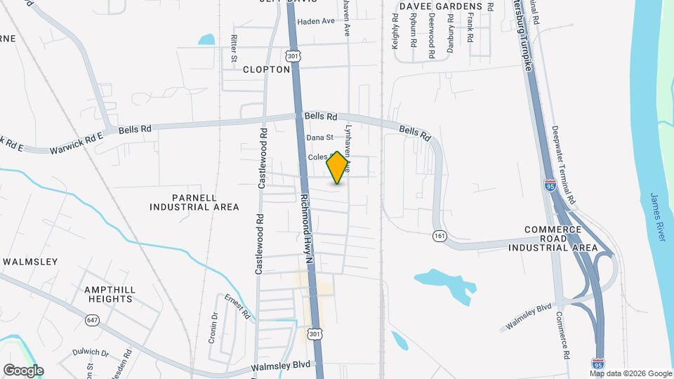 4155 Richmond Hwy N Map and Location Details