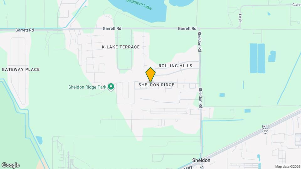 15810 Sheldon Ridge Way Map and Location Details