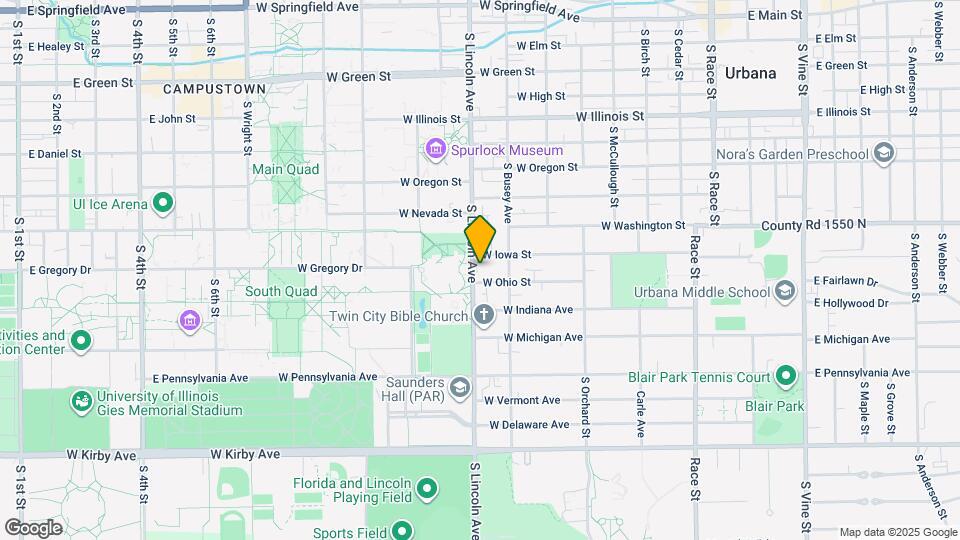 1004 S Lincoln Ave Mapa y Detalles de la Ubicación