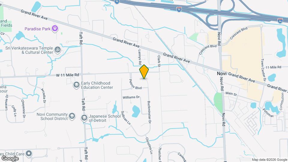 25845 Buckminster Dr Map and Location Details