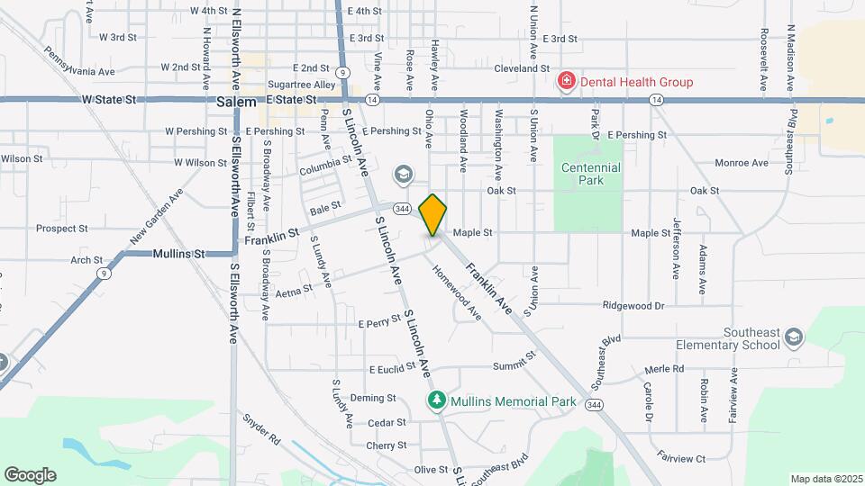 852 Aetna St Mapa y Detalles de la Ubicación