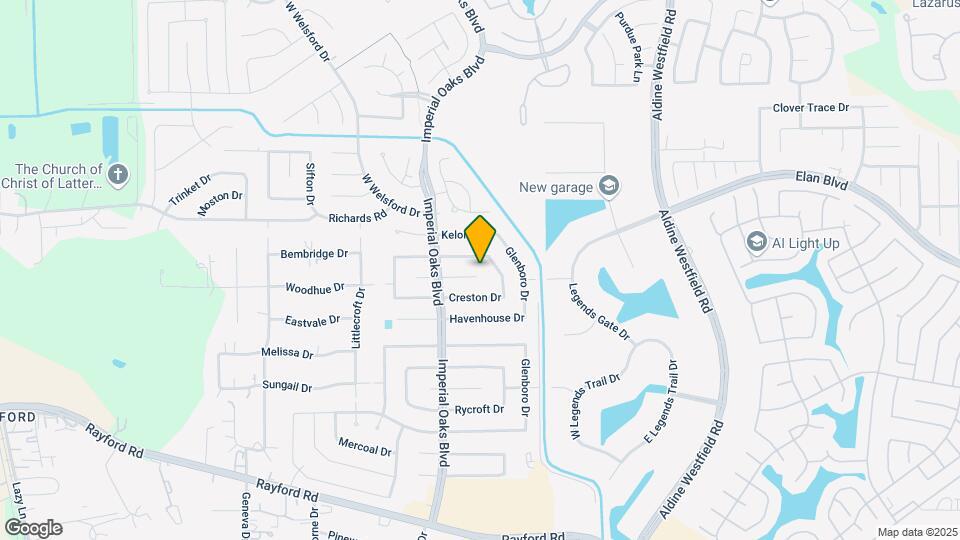 2035 Woodhue Dr Map and Location Details