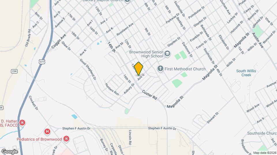 2411 13th St Map and Location Details