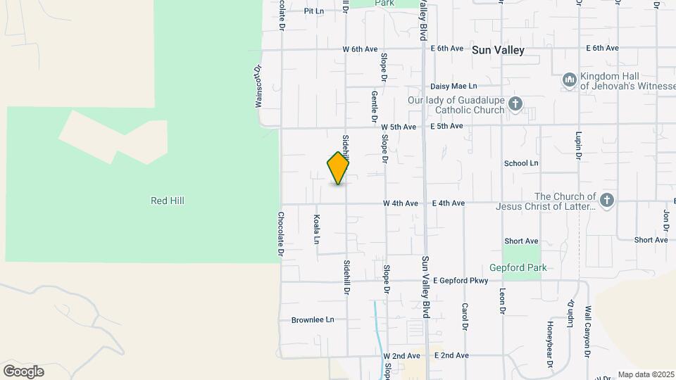 5415 Sidehill Dr Map and Location Details
