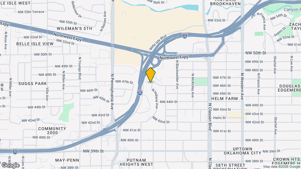 4633 N Indiana Ave Map and Location Details